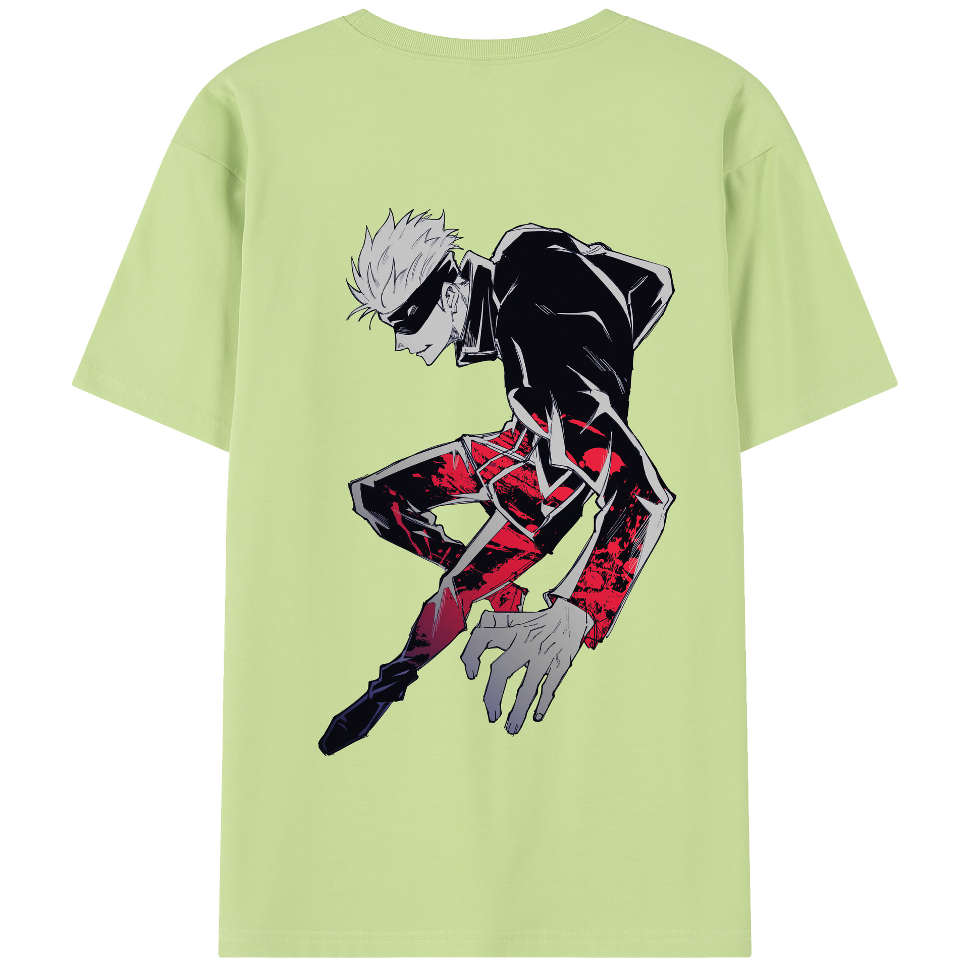 （画像用） 呪術廻戦 Jujutsu Kaisen 綿100％半袖Tシャツ（背面プリント）